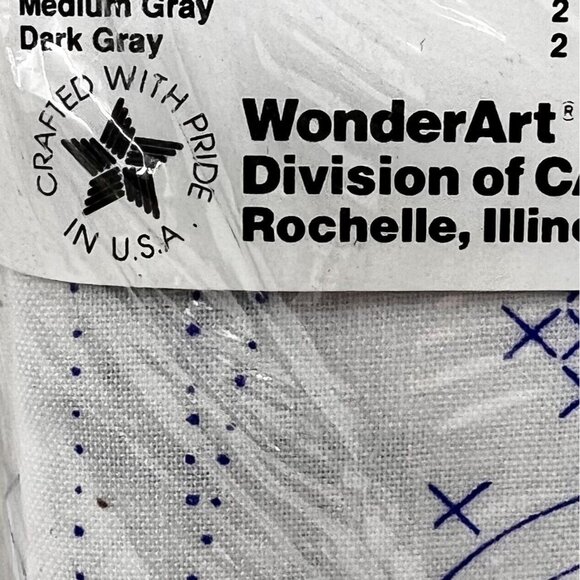 WonderArt Anniversary /Wedding Lap Quilt/Wall Hanging Kit 36”X 36” New Old Stock - Picture 7 of 8